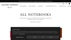 Louise Carmen - Premium Notebooks