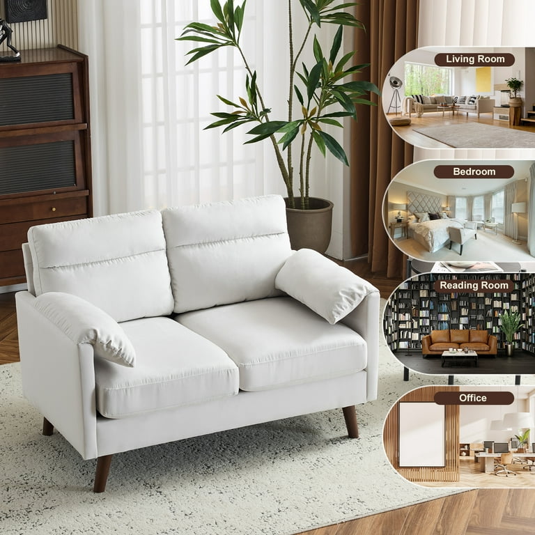 An application scenario or product detail of loveseat suede - Image 19