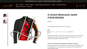 Lusso Leather - Custom Motorcycle Jacket