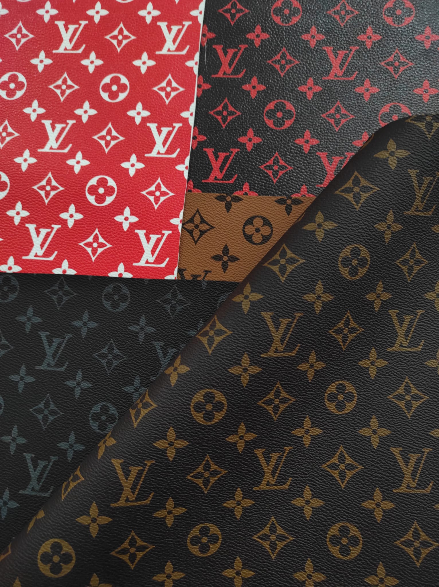 An application scenario or product detail of lv leather fabric - Image 17