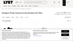 Prada - Americas Cup Sneakers for Men