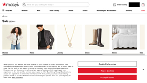 Macy's - Leather Furniture Sale