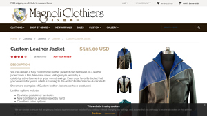 Magnoli Clothiers - Custom Leather Jackets