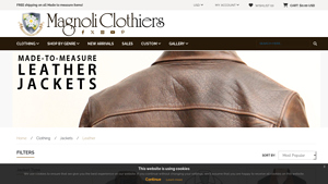 Magnoli Clothiers - Custom Made Leather Jackets