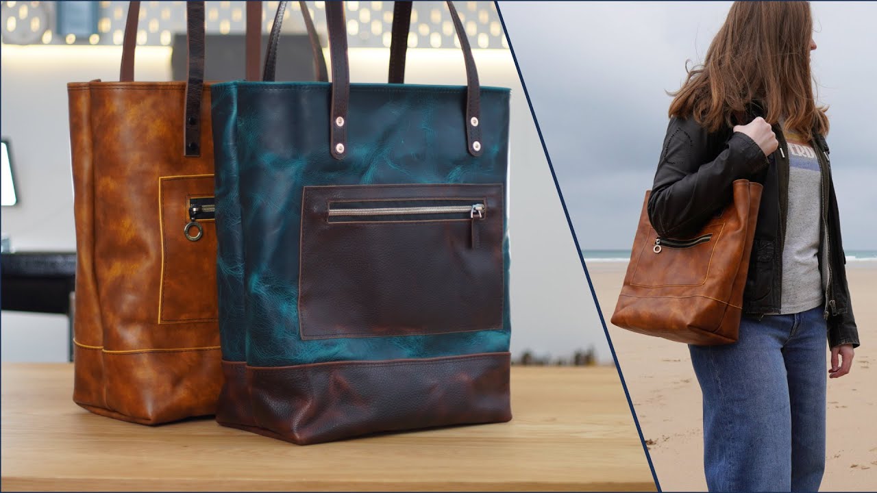 Featured image for the make a leather bag guide