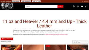 Maverick Leather Company - Premium Thick Leather