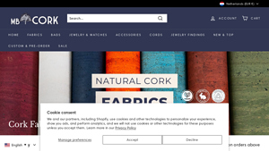 MBCork - Wholesale Cork Fabrics & Accessories