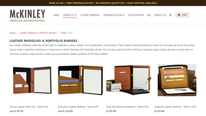 McKinley Leather - Leather Padfolios