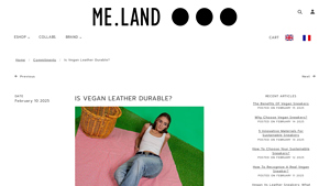 Melan Officiel - Sustainable Vegan Leather