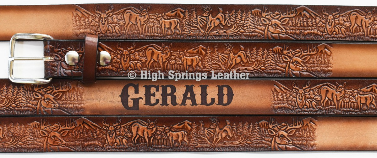An application scenario or product detail of mens custom leather belts - Image 7