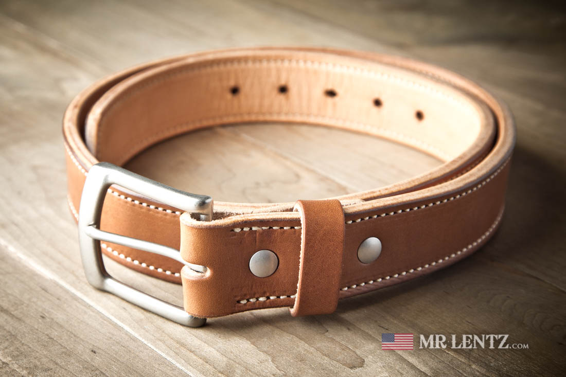 An application scenario or product detail of mens custom leather belts - Image 16