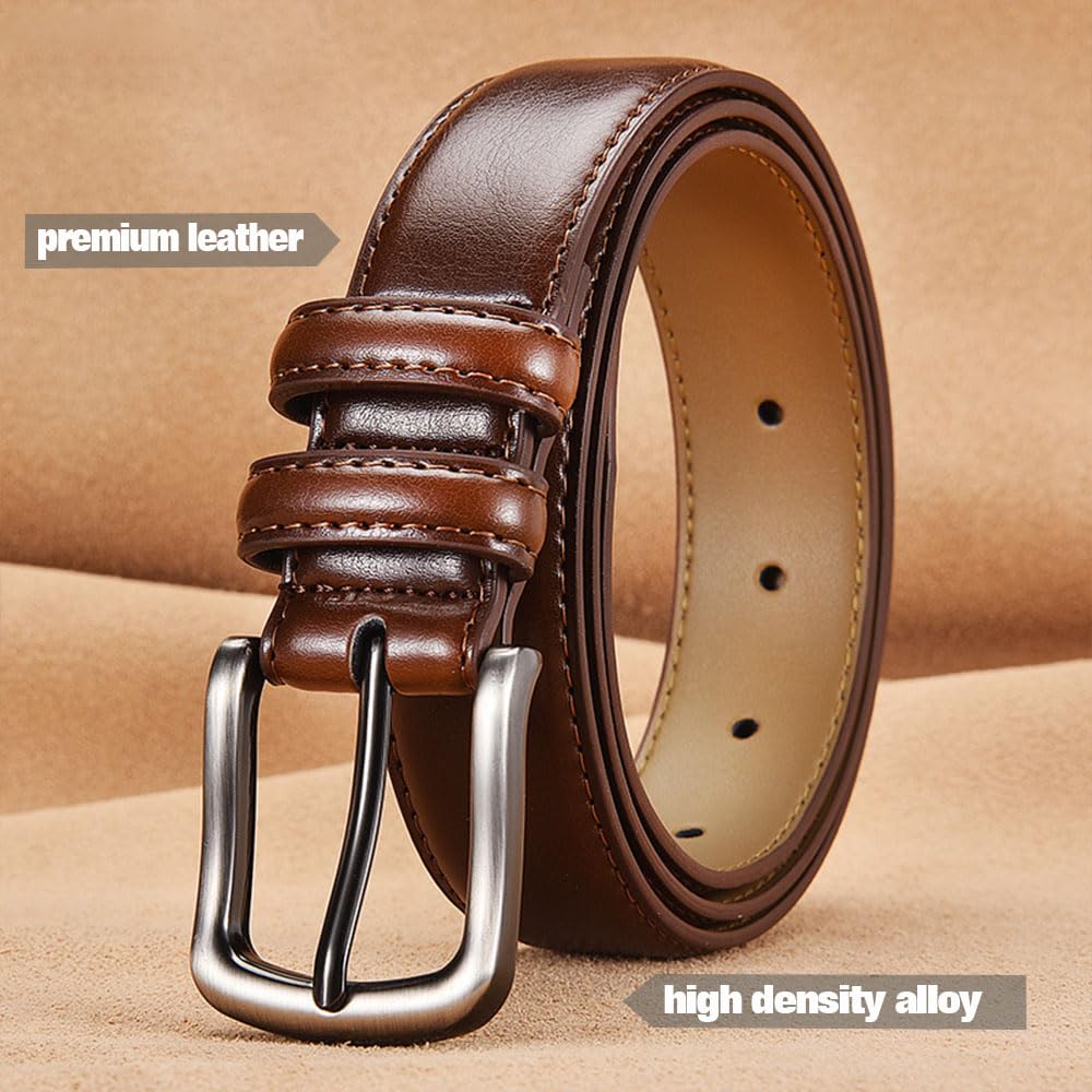 An application scenario or product detail of mens custom leather belts - Image 23