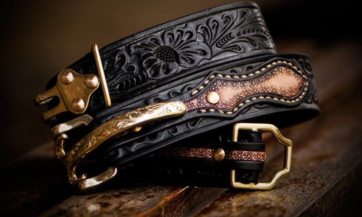 Featured image for the mens custom leather belts guide