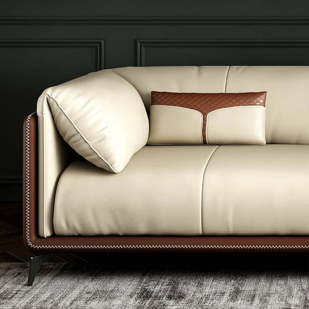 An application scenario or product detail of microfiber leather couch - Image 8