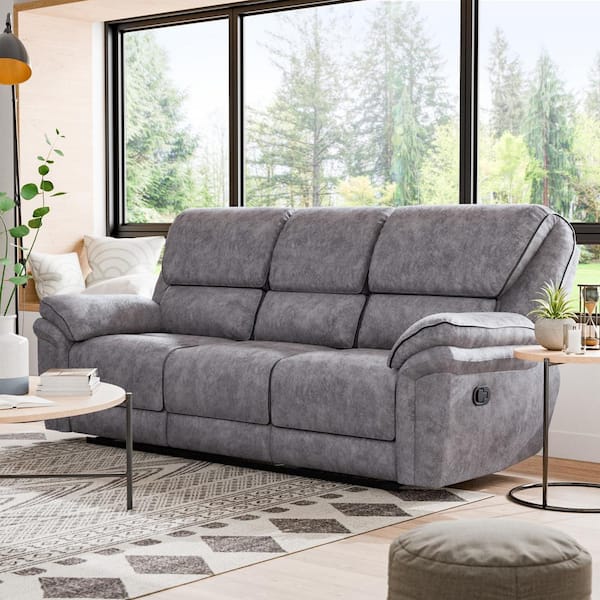 An application scenario or product detail of microfiber microsuede couches - Image 4