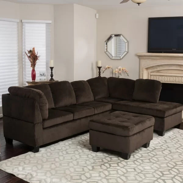 An application scenario or product detail of microfiber microsuede couches - Image 7