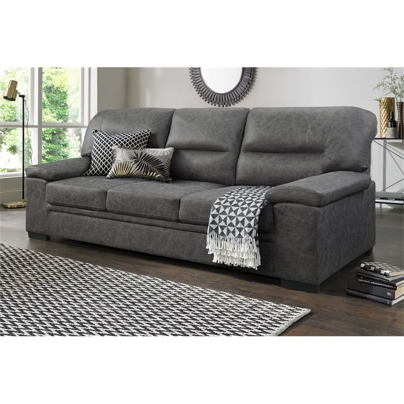 An application scenario or product detail of microfiber microsuede couches - Image 9