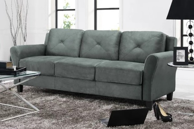 An application scenario or product detail of microfiber microsuede couches - Image 13