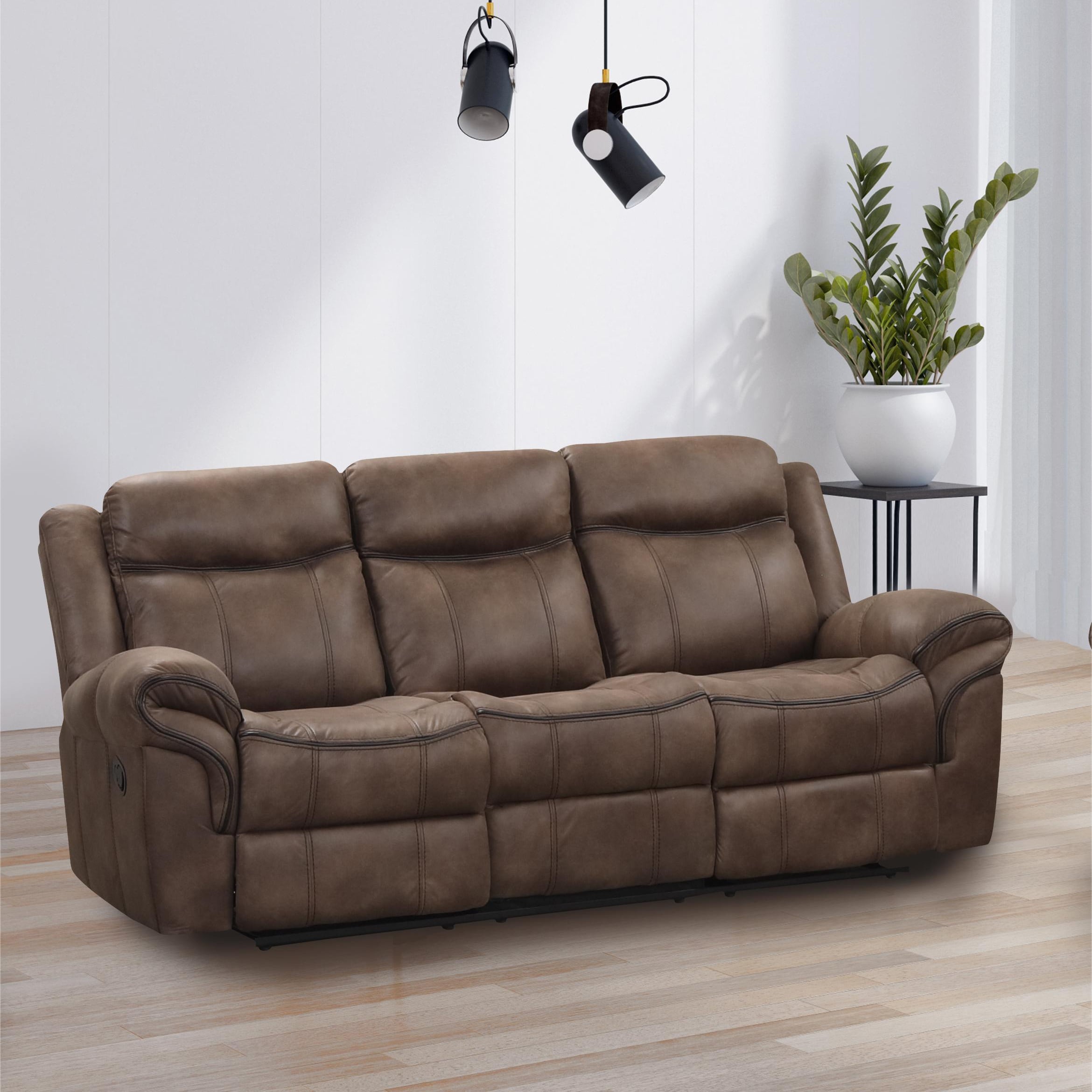 An application scenario or product detail of microsuede leather couch - Image 7