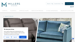 Millers Interiors - Leather vs. Fabric Sofas