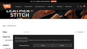 Montana Knife Company - Premium Leather Sheaths