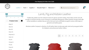 Montana Leather - Lambskin, Pigskin & Kidskin