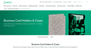 MOO - Business Card Holders
