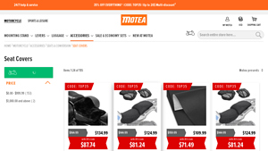Motea - Fitted Seat Covers for Motorcycles