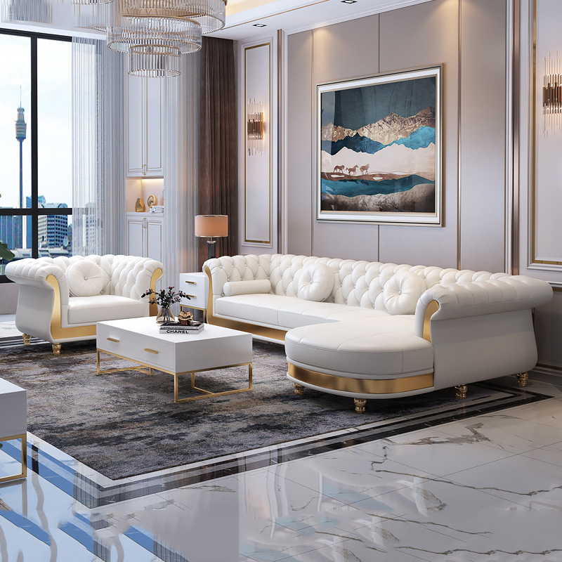An application scenario or product detail of nappa leather furniture - Image 7