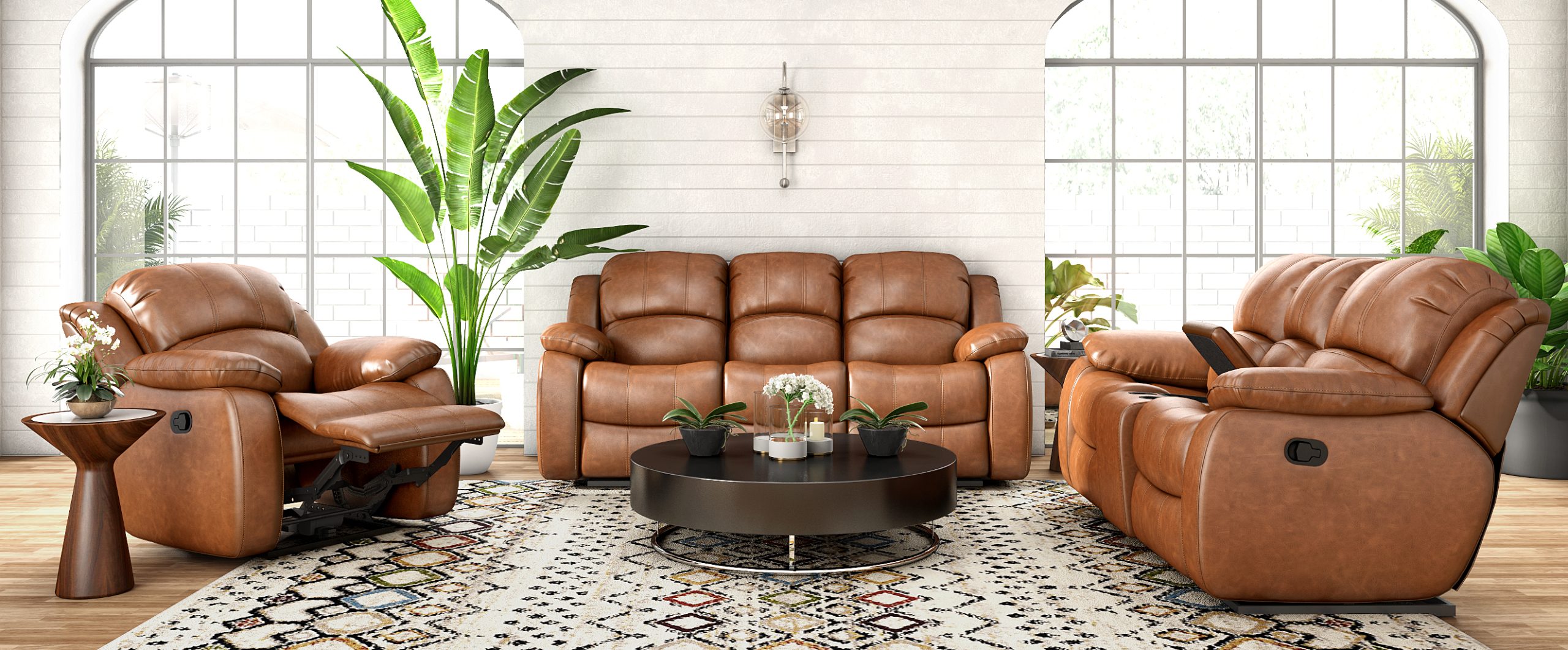 An application scenario or product detail of nappa leather furniture - Image 12