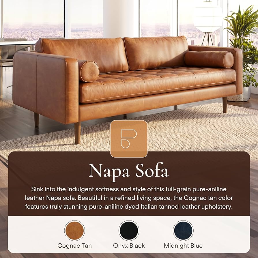 An application scenario or product detail of nappa leather furniture - Image 13