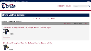National Police Supply - Badge Wallets
