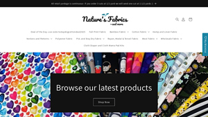 Nature's Fabrics - Custom Print Faux Leather Vinyl