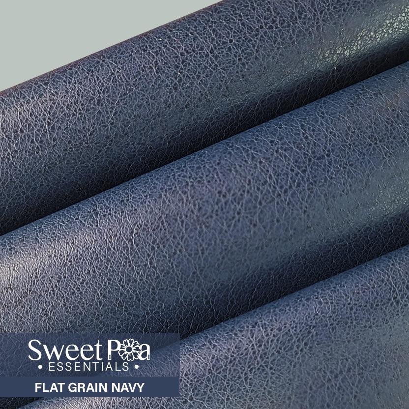 An application scenario or product detail of navy blue faux leather fabric - Image 13