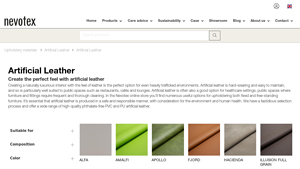 Nevotex - Artificial & Synthetic Leather Solutions