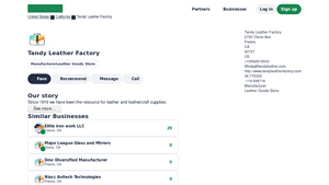Tandy Leather Factory - Leather Goods & Supplies