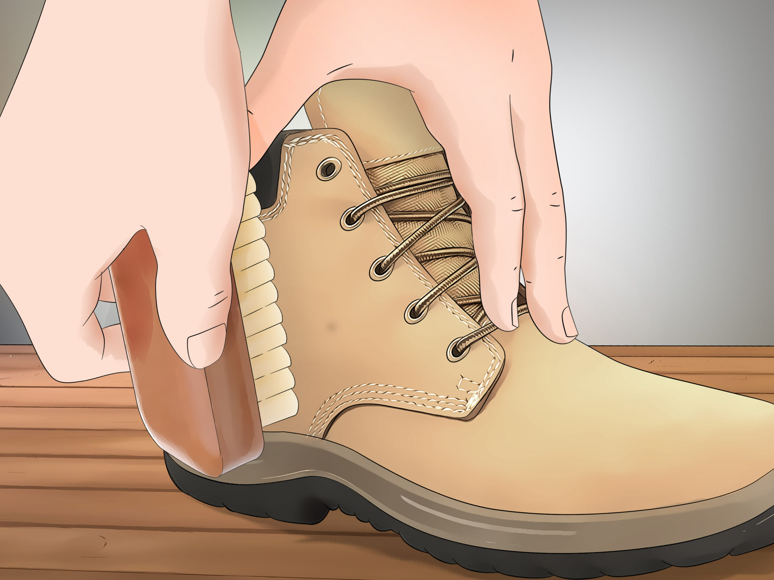 An application scenario or product detail of nubuck leather maintenance - Image 7