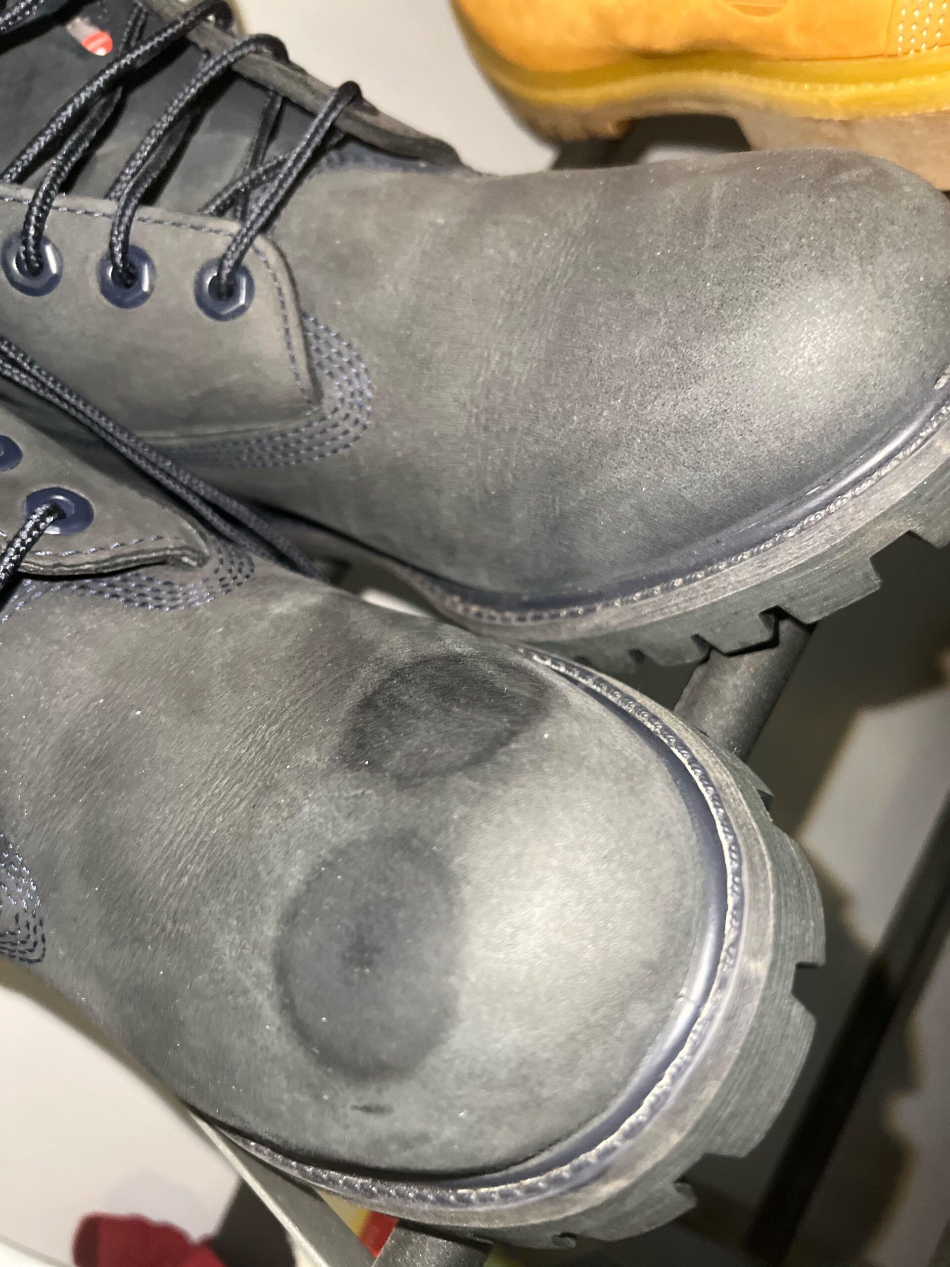 An application scenario or product detail of oil spot on leather - Image 14
