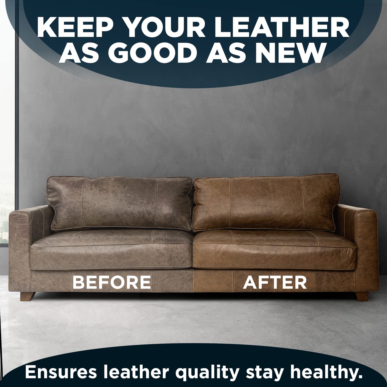 An application scenario or product detail of oil stain on leather couch - Image 20