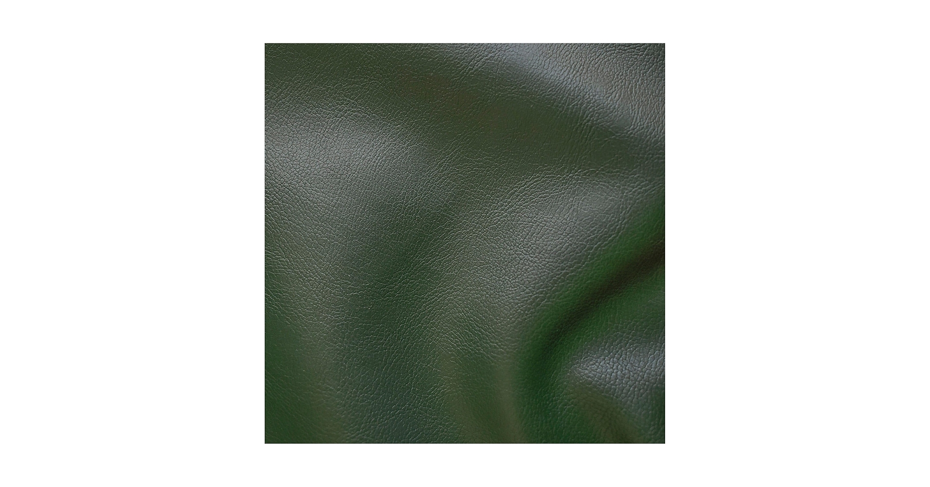 An application scenario or product detail of olive green leather fabric - Image 2