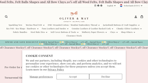 Oliver & May - Custom Printed Leatherette