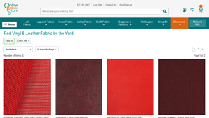 OnlineFabricStore - Vinyl & Faux Leather Fabrics