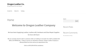 Oregon Leather Co - Wholesale Leather Supplies