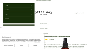 Otter Wax - Conditioning Suede & Nubuck Cleaner