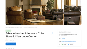 Arizona Leather Interiors - Leather Furniture