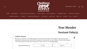 Tear Mender - Instant Fabric and Leather Adhesive