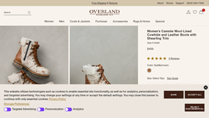Overland - Women's Cammie Wool-Lined Boots