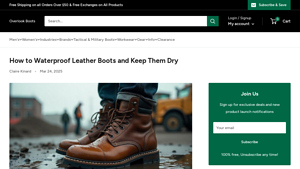 Carolina & Matterhorn - Key Work Boots