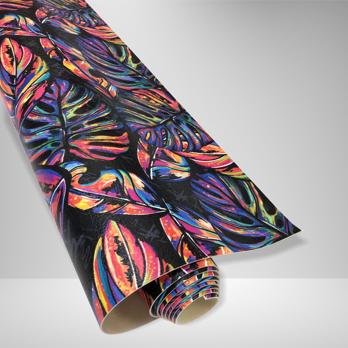 An application scenario or product detail of patterned leatherette - Image 1