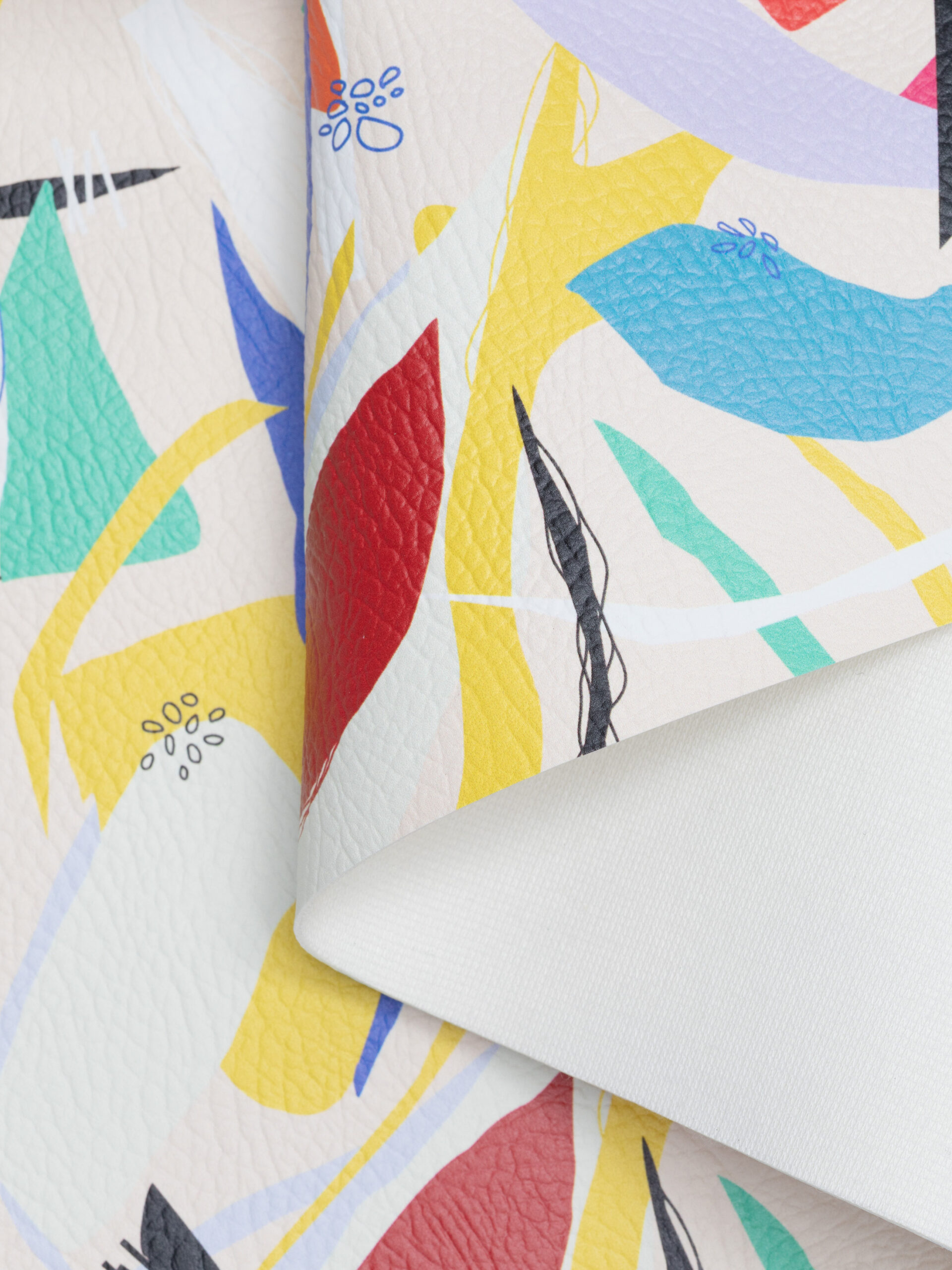 An application scenario or product detail of patterned leatherette - Image 2